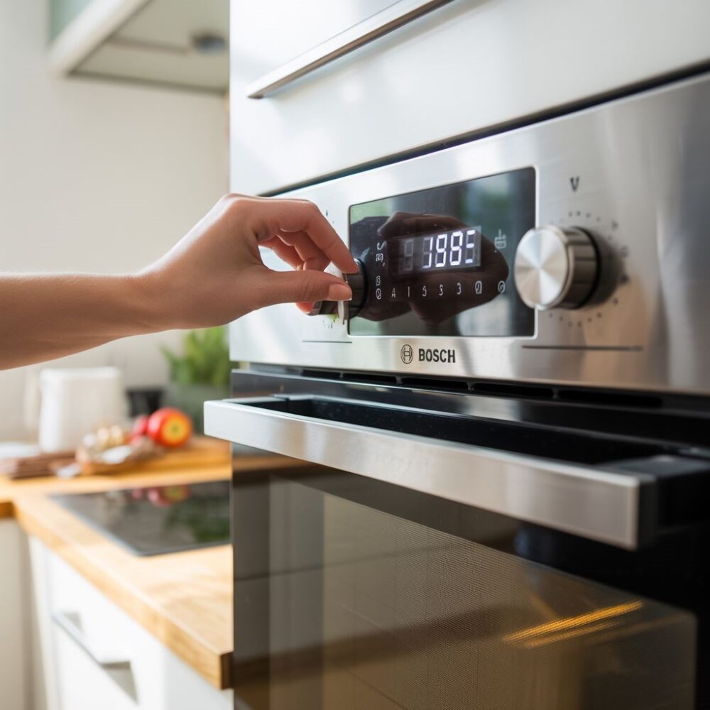 Cyfrowy wyświetlacz piekarnika