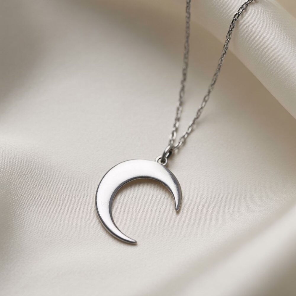 biżuteria stal chirurgiczna księżyc