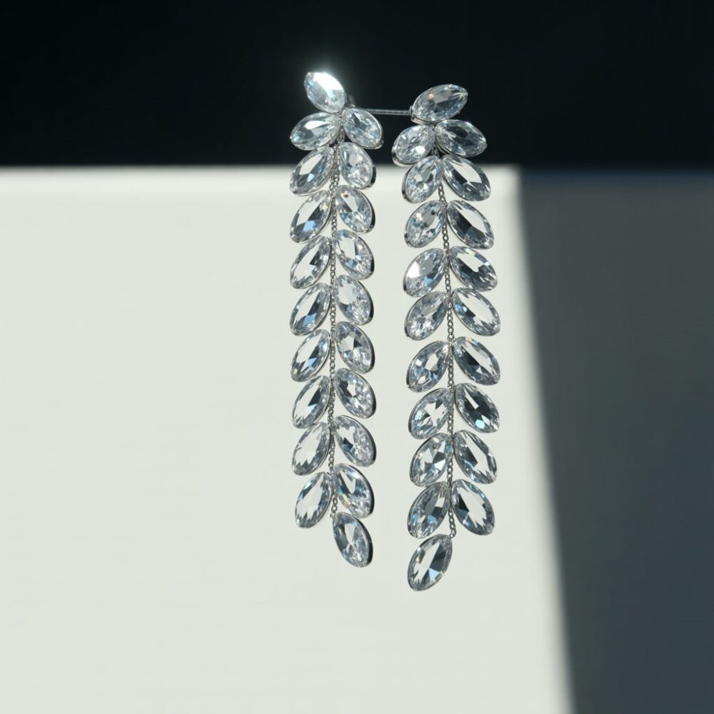 biżuteria z kryształami