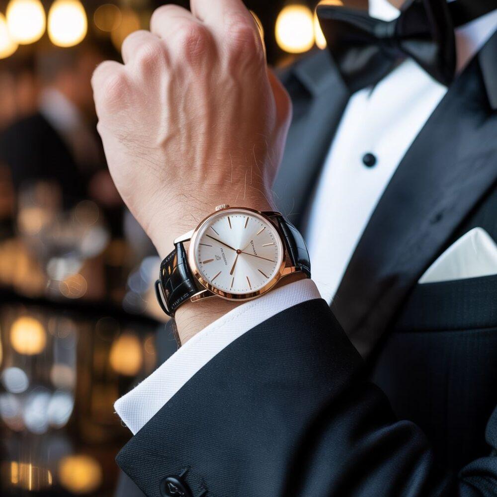 elegancki zegarek do smokingu