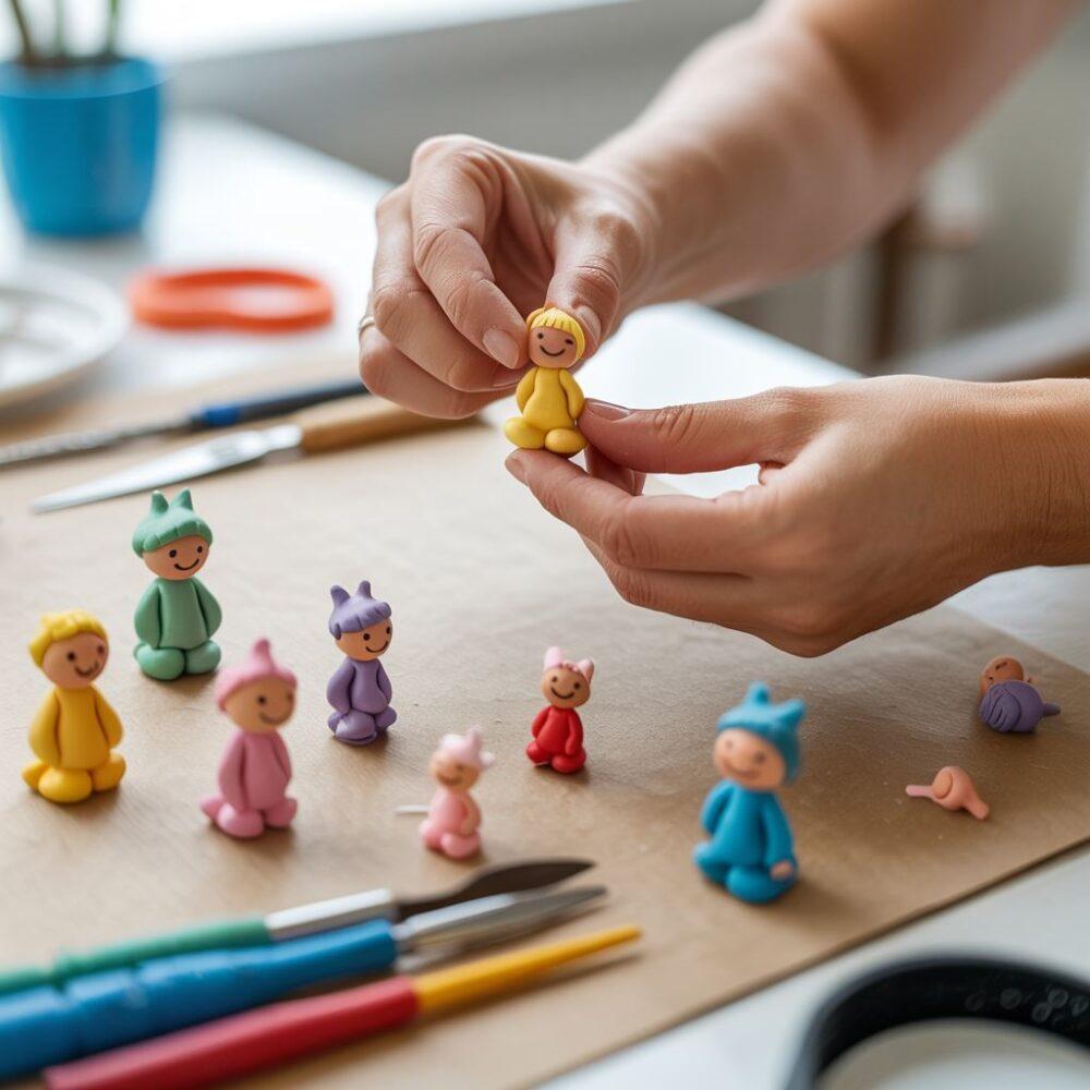 figurki z modeliny dla początkujących