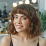 grzywka do okrągłej twarzy