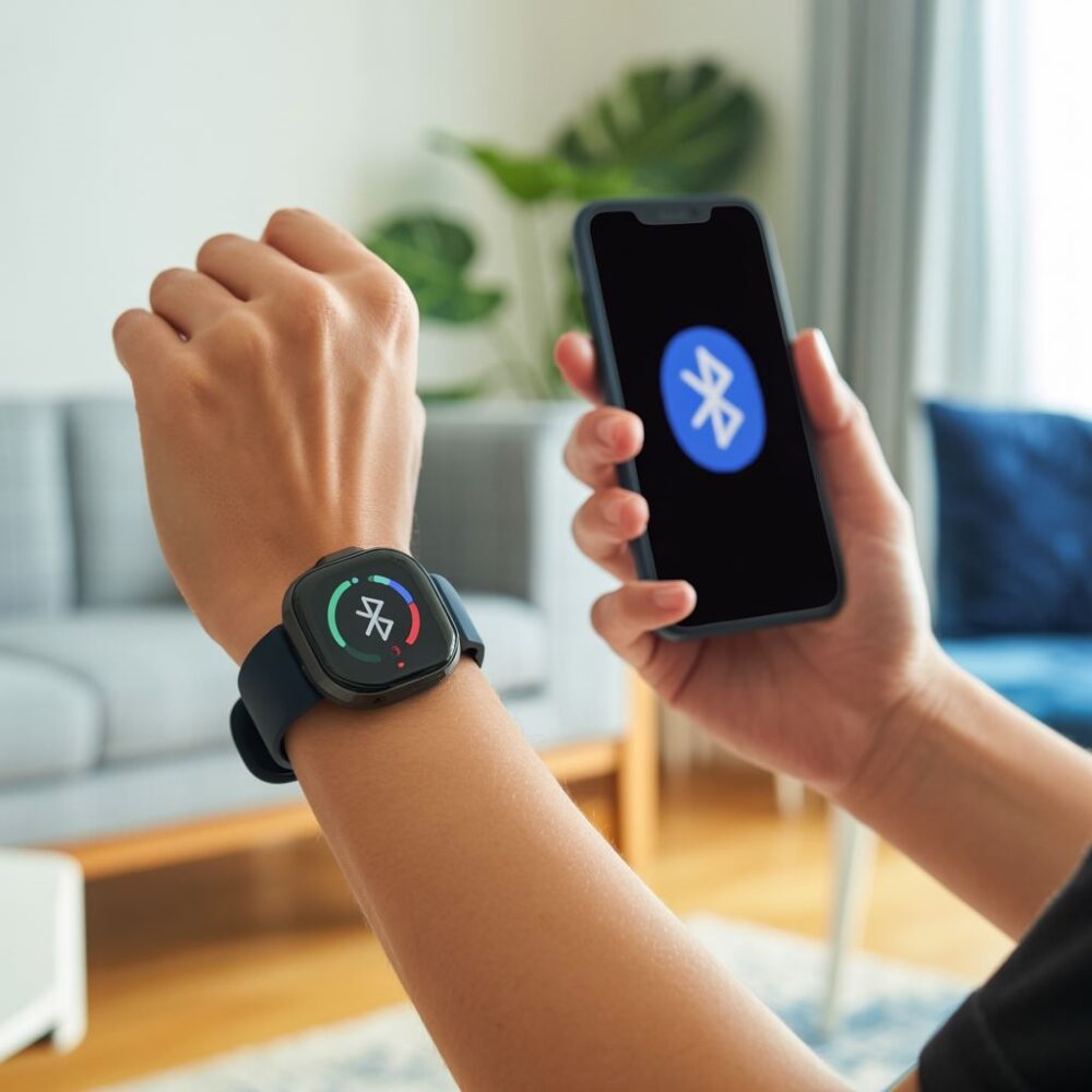 konfiguracja Amazfit z aplikacją