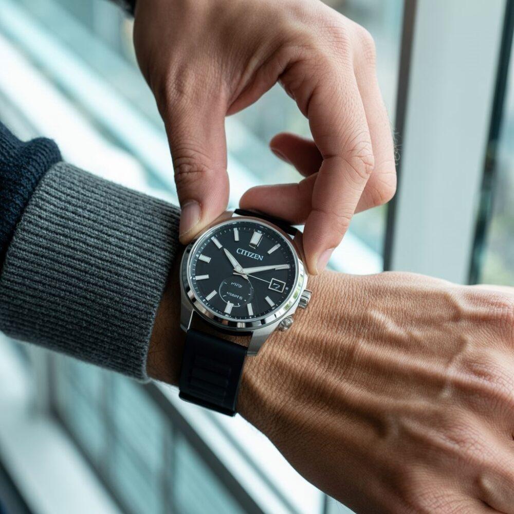 koronka zegarka citizen ecodrive