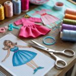 materiały do szycia ubranek dla lalek