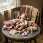 naturalne materiały do lalki