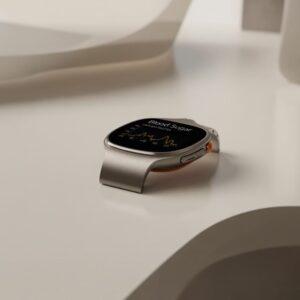 nowoczesny smartwatch do monitorowania cukru