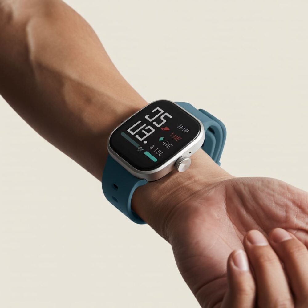 nowoczesny zegarek medyczny