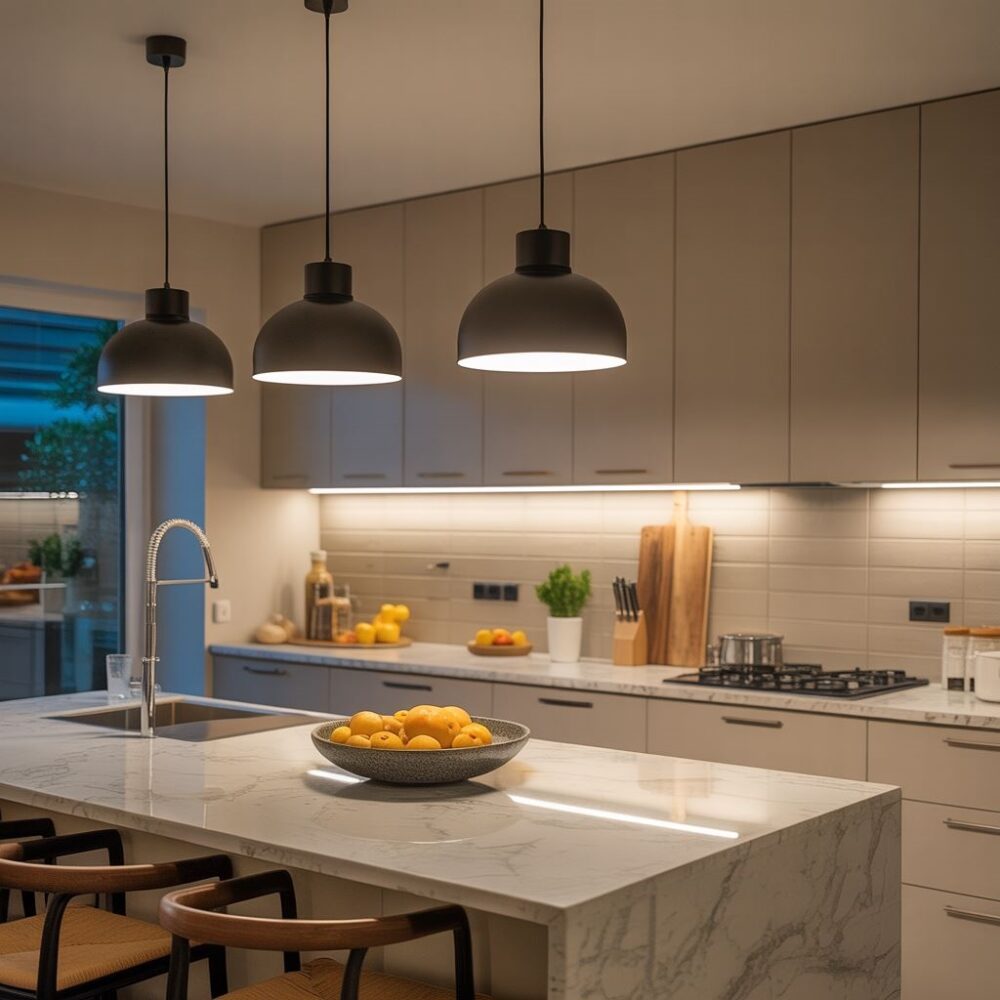 oświetlenie kuchenne