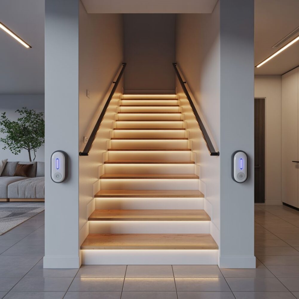 oświetlenie schodowe LED