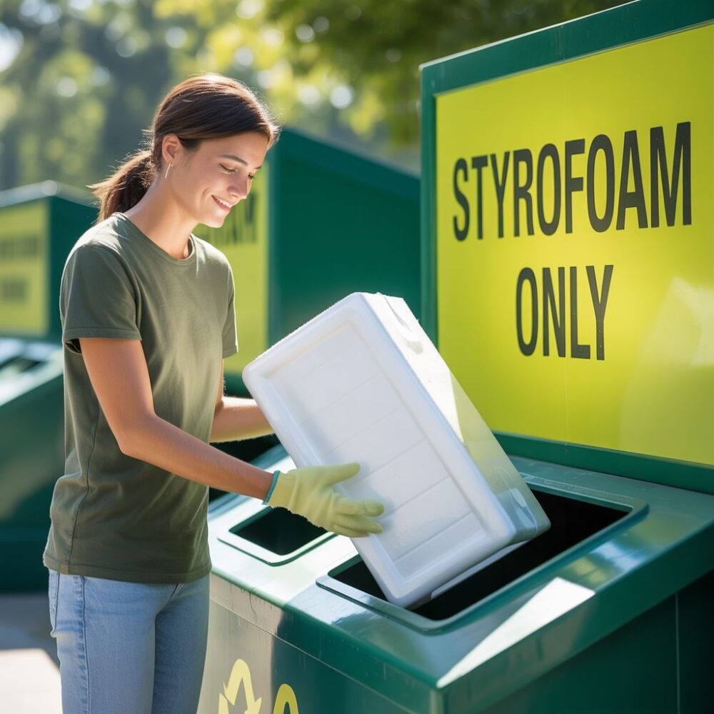 styropian po meblach