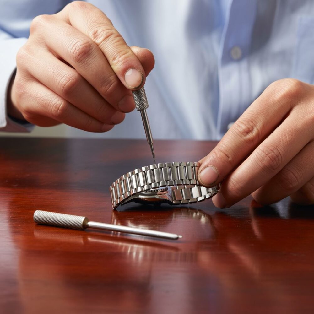 usuwanie ogniw z bransolety