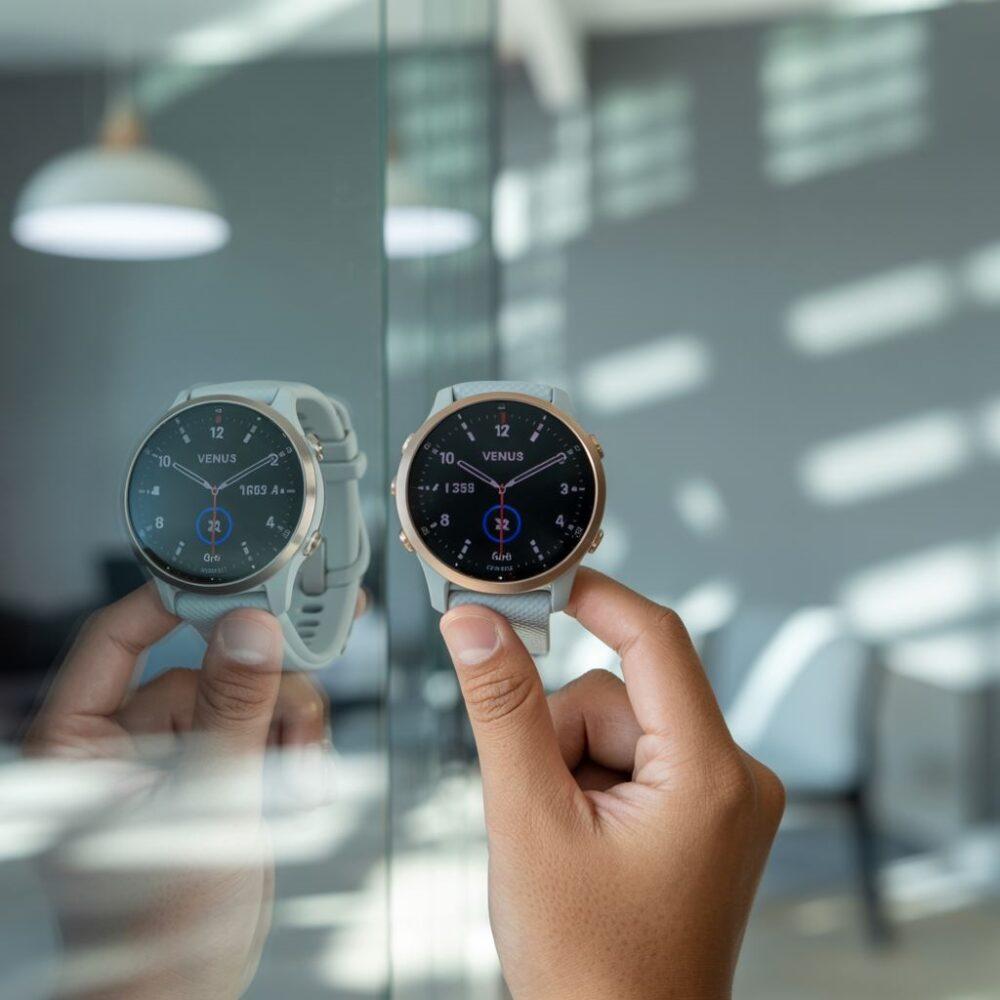 włączenie zegarka Garmin