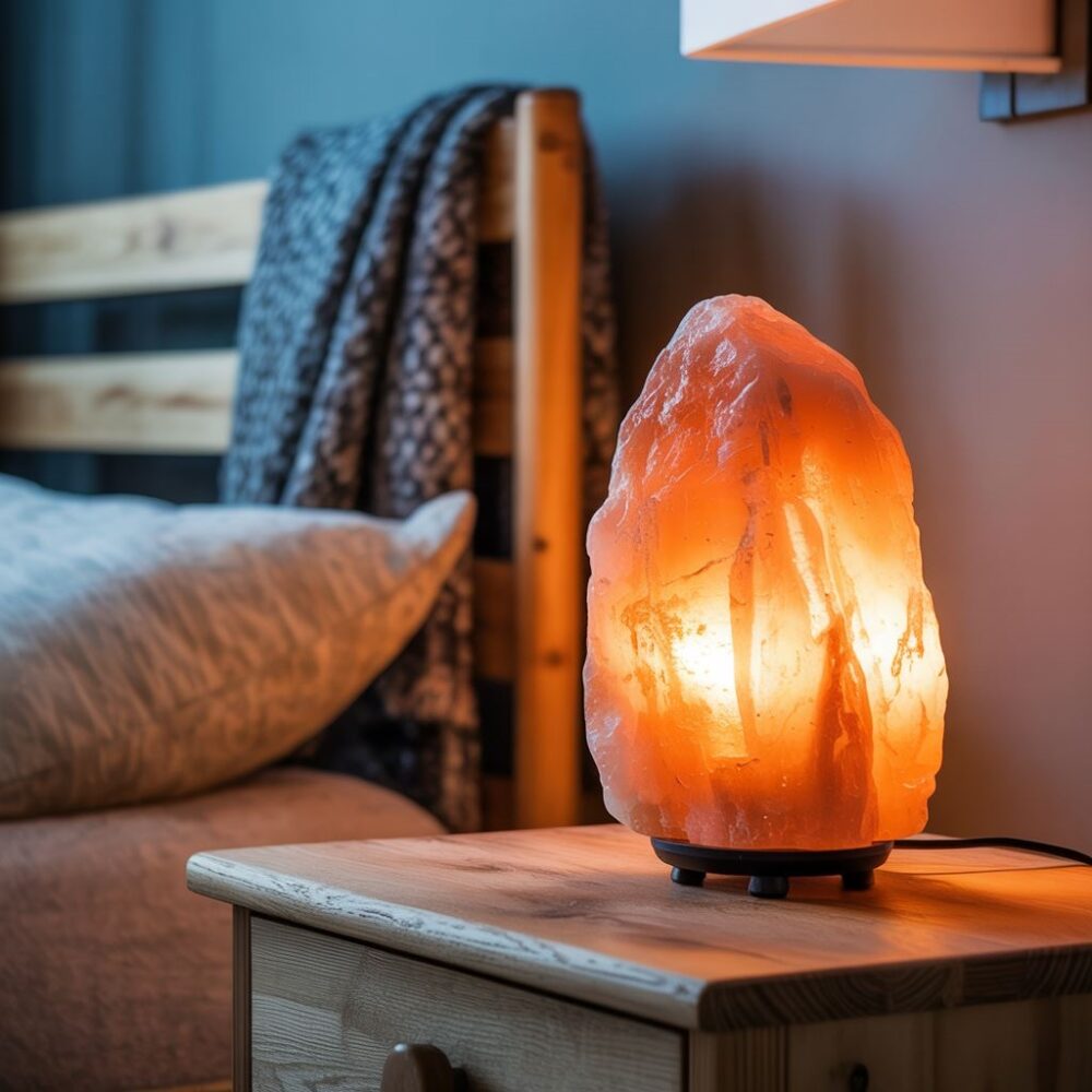 żarówka E14 w lampie solnej