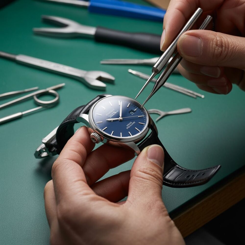 zegarek na warsztacie