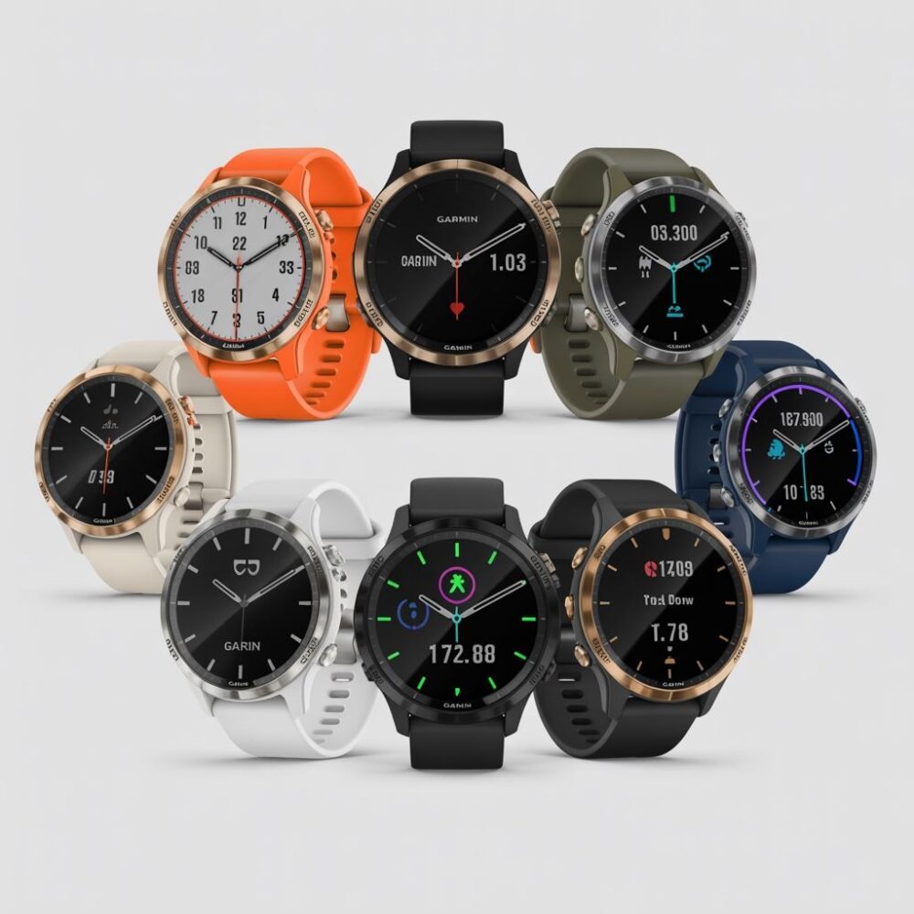 zegarki Garmin różne modele